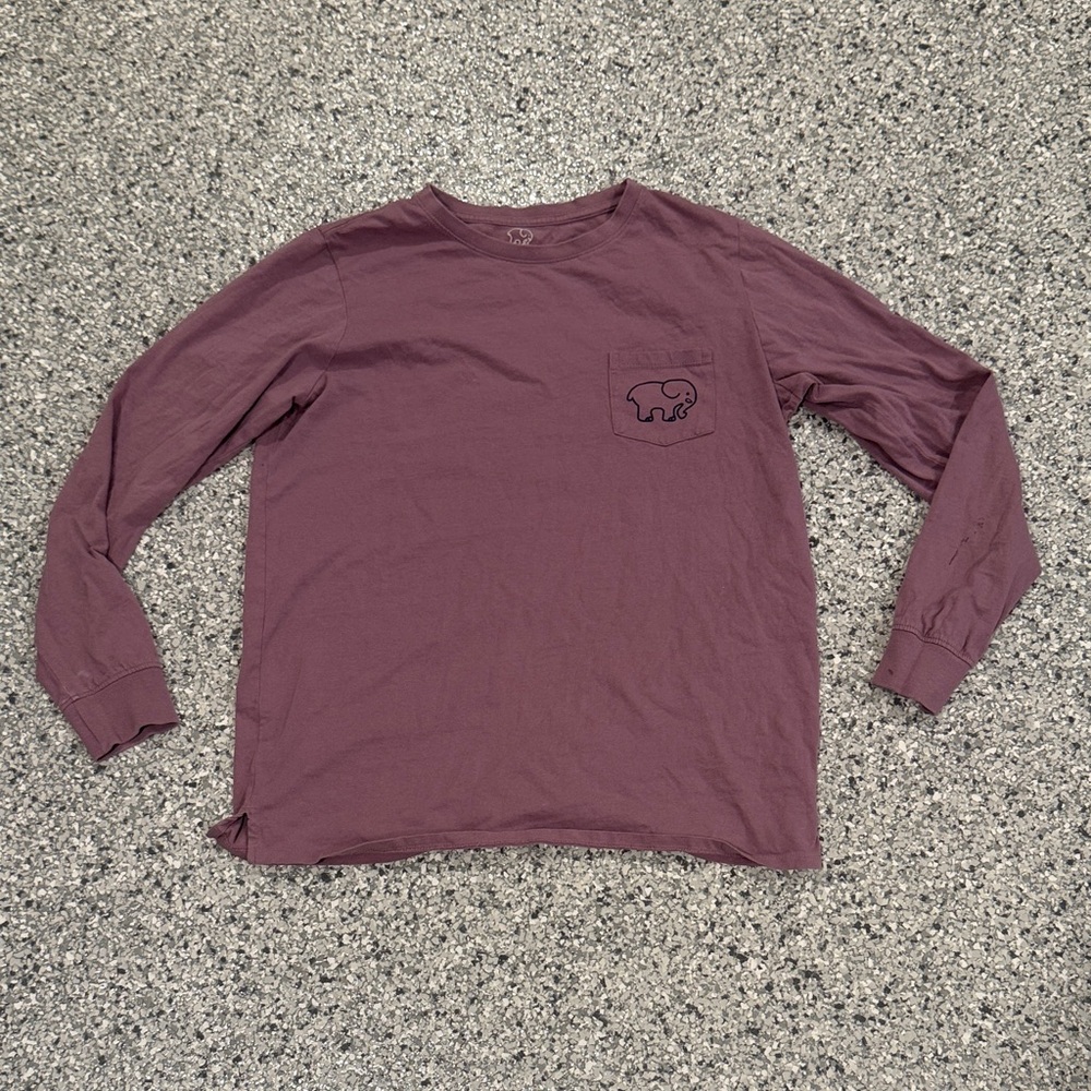 Ivory Ella Women’s Maroon Long Sleeve Tee